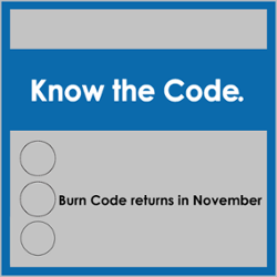 Keep it Clean. Know the Code. Today's burn code: green - Burning allowed.